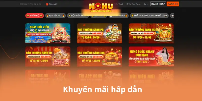 Khuyến mãi hấp dẫn